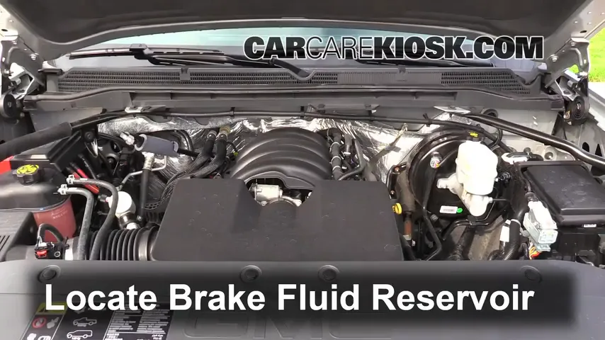 2014 GMC Sierra 1500 SLE 4.3L V6 FlexFuel Crew Cab Pickup Brake Fluid